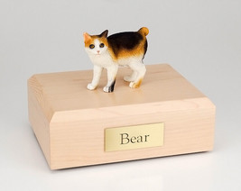 Japanese Bobtail Cat Figurine Pet Cremation Urn Available 3 Diff Colors ... - £133.36 GBP+