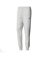 ADIDAS ESSENTIALS BR3693 3-STRIPES JOGGER PANTS Grey / Navy ( XL ) - $110.55 CAD