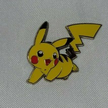 Rare Pokemon Metal Enamel Lapel Pin Pikachu 2017 Decal - $24.75