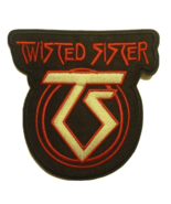 Twisted Sister~TS~Patch~Embroidered~3 3/4&quot; x 3 3/4&quot;~Iron or Sew on~Hair ... - $6.30 CAD