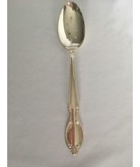 Wm. Rogers Precious Mirror Pierced Serving Spoon International Silver IS... - £9.57 GBP