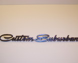 1971 PLYMOUTH CUSTOM SUBURBAN STATION WAGON EMBLEM #3444998 OEM - $62.99