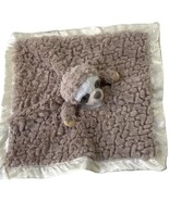 Mary Meyer Sloth Security Blanket Baby Lovey Plush Soft Toy Tan Fuzzy Sa... - £14.18 GBP