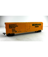 Bachmann 5O&#39; Plug Door Boxcar ~ MILWAUKEE ROAD ~ Catwalk Rd# MILW 56500 ... - $9.13 CAD