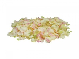 EUROPALMS Rose Petals, Artificial, Yellow/Pink, 500x - £5.43 GBP