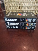 Set Of 3 Scotch EG T-120 VHS Tapes - Used - £10.04 GBP