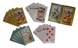 Vintage Congress Playing Cards CEL-U-TONE Finish, Dog And Duck In Box - £8.48 GBP