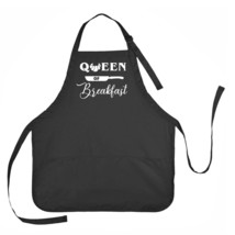 Queen of Breakfast Apron, Breakfast Queen Apron, Breakfast Apron, Breakf... - $18.32+