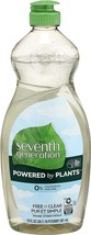 Seventh Generation Free &amp; Clear Scent Liquid Dish Soap 19 oz. 1 pk - Total Qty:  - $67.99