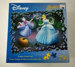 2006 Disney Borders CINDERELLA Bibbity Bobbity Boo 750 Piece Puzzle NEW Rare! - £31.59 GBP