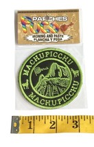 NEW Sealed 3" Green Machupicchu Made in Peru Souvenir Embroidered Patch Badge image 1