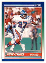 1990 Score Steve
  Atwater   Denver Broncos Football Card
  VFBMD - £1.18 GBP