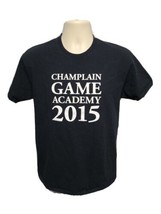 2015 Champlain College Game Academy Adult Medium Black TShirt - $19.80