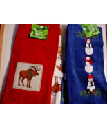 Lot of 4 ChristmasTowels-New Kitchen Towels - $12.00