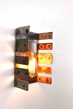 Wine Barrel Ring Wall Sconce - Aperto - Made from retired California wine barrel - £184.05 GBP