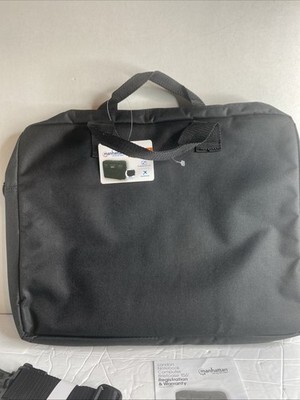Manhattan 438889 London Laptop Computer Briefcase, Top Load; Fits upto 15.6" Item image 3