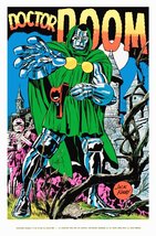 Marvelmania 24 x 36 Reproduction Character Poster &quot;Doctor DOOM&quot; - Collectibles - £35.14 GBP