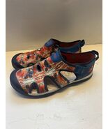 Keen Stingray Water Sandals Big Kids 7 - Women Size 8.5 Orange Blue Beac... - $17.22