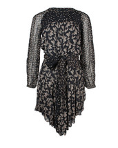 Isabel Marant Étoile Prewitt Leafprint Georgette Dress In Viscose Women Size 36 - £160.49 GBP