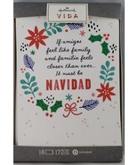 Hallmark Vida &quot;It must be NAVIDAD&quot; Christmas Greetings Cards 16 &amp; 17 Env... - £11.71 GBP