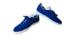 Adidas Gazelle Stitch and Turn Mens Size 11 Royal Blue Trainers  - £49.37 GBP