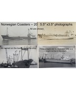 Bulk Lot 223 - Norwegian Coasters - 20 , 5.5&quot; x 3.5&quot; photographs - $18.29 CAD