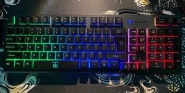 DGG ST-KM6 Wired RGB Backlit Gaming Keyboard Used A Few Times. Great Condition - $18.49