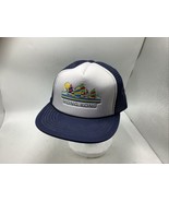 Vintage Rare  Hong Kong Sailboat Sun awesome Snapback Hat Cap - $18.69