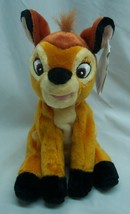 Walt Disney World Nice Soft Bambi Deer 8" Bean Bag Stuffed Animal Toy New - £15.82 GBP