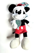 Disney Mickey Mouse Santa Hat Christmas Plush Toy 9 Inch Stuffed Animal - £3.99 GBP