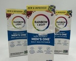 3 PACK Of 60 (180 Tablets) Rainbow Light Men&#39;s One Multivitamin EXP. 03/... - $38.55
