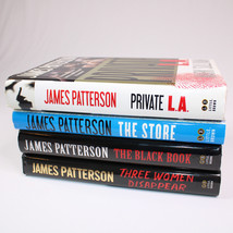 Lot Of 4 James Patterson Hardcover Books With DJ Thrillers Mystery Crime... - £11.34 GBP