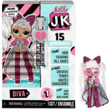L.O.L. Surprise! J.K. Diva Mini Fashion Doll with 15 Surprises - £16.57 GBP
