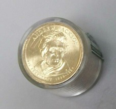 Danbury Mint Andrew Jackson Presidential Dollar Coin Roll of 12 Uncirculated - £19.84 GBP
