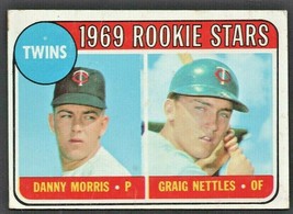 Minnesota Twins Rookie Stars No Loop Variation Graig Nettles 1969 Topps # 99 - £3.89 GBP