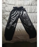Jessica Simpson 1X Maternity Leather Leggings - $44.53