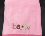 Carter&#39;s Baby Blanket Ladybug Embroidered Single Layer - $21.99
