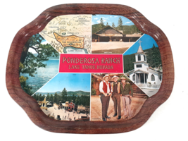 Vintage Ponderosa Ranch, Lake Tahoe, Nevada, Tray, The Cartwrights, Grea... - £18.82 GBP