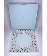 PartyLite Merry Christmas Candle Garden Tray Retired New In Box P25C/P90470 - £15.68 GBP