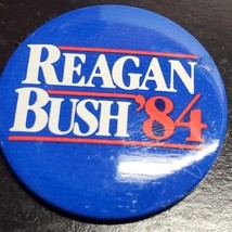 Reagan Bush &#39;84 - Ronald Reagan HW Bush Campaign Button - £6.60 GBP