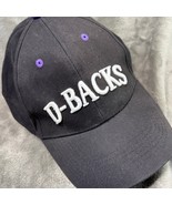 D-Backs Baseball Cap Nissan Adjustable Hat Black Purple MLB Fan Gift - $14.99