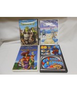 Lot of 4 Children&#39;s DVDs Peter Pan Shrek2 Little Polar Bear 60 Classic C... - £8.92 GBP