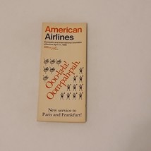 American Airlines Domestic &amp; International Timetable Effective April 11,... - $146.39 MXN