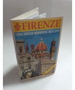 Florence Firenze Tourist City Foldable Map with Listed Streets &amp; Sites 1... - £8.95 GBP