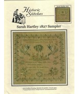 Sarah Hartley 1827 Sampler by Historic Stitches cross stitch pattern - €12,89 EUR