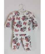 Disney Minnie Mouse Baby Girls Long Sleeve Top and Pants Faux Sherpa Set... - $137.65 MXN