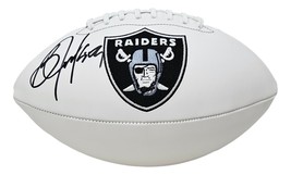 Bo Jackson Signed Oakland Raiders Logo Football BAS ITP - $242.49