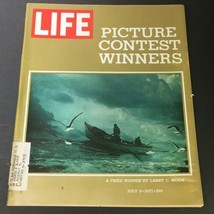 VTG Life Magazine July 9 1971 - A Picture Contest Winner Cover by Larry C. Moon - £10.37 GBP