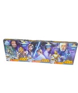 NEW Star Wars Trilogy Disney 3 Box Puzzles 211 Total Pieces Panorama READ - £14.97 GBP