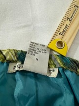 Requirements Women's Green Side Zip Pull-On Skirt Size Large Measured Waist 33" image 5